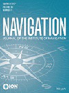 Navigation-journal Of The Institute Of Navigation期刊
