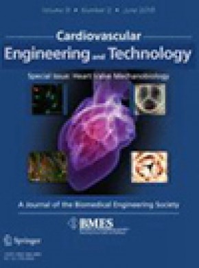 Cardiovascular Engineering And Technology期刊