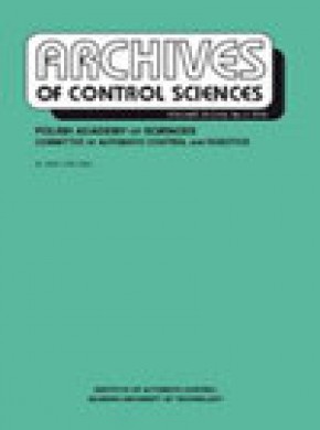 Archives Of Control Sciences期刊