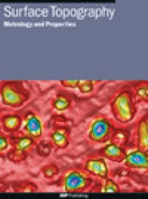 Surface Topography-metrology And Properties期刊