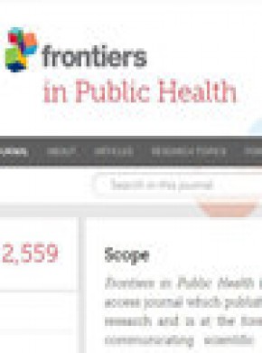 Frontiers In Public Health期刊