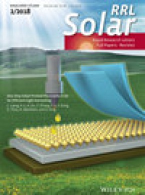 Solar Rrl期刊