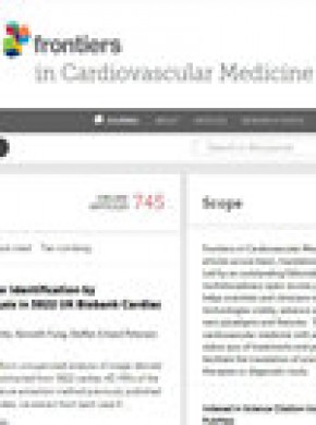 Frontiers In Cardiovascular Medicine期刊