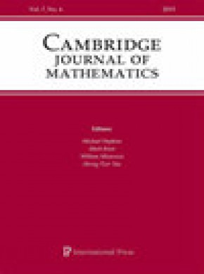 Cambridge Journal Of Mathematics期刊