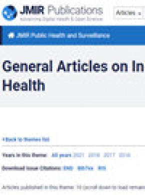 Jmir Public Health And Surveillance期刊