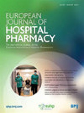 European Journal Of Hospital Pharmacy期刊