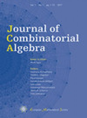 Journal Of Combinatorial Algebra期刊