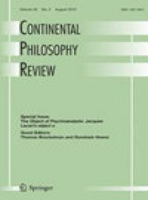 Continental Philosophy Review期刊