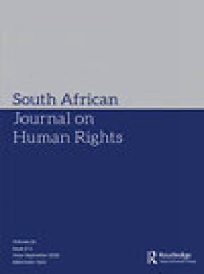 South African Journal On Human Rights期刊