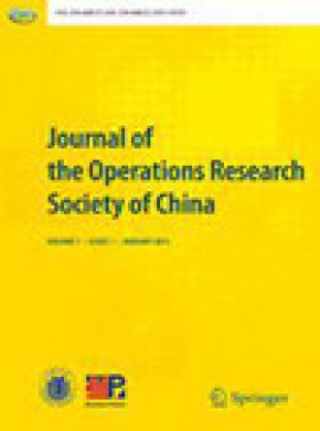 Journal Of The Operations Research Society Of China期刊