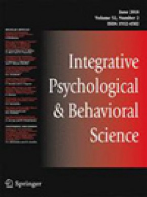 Integrative Psychological And Behavioral Science期刊
