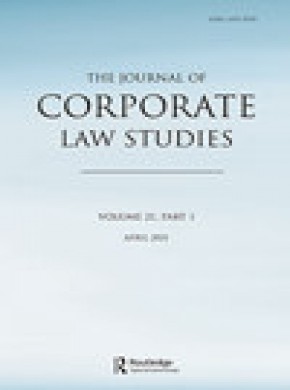 Journal Of Corporate Law Studies期刊