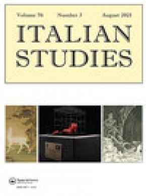 Italian Studies期刊
