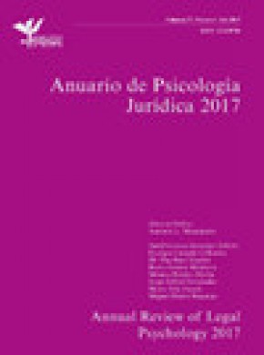 Anuario De Psicologia Juridica期刊