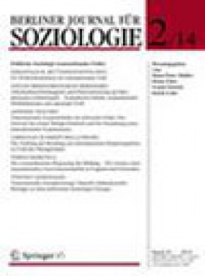 Berliner Journal Fur Soziologie期刊