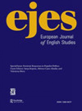 European Journal Of English Studies期刊
