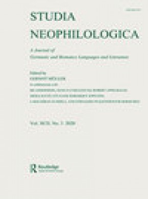 Studia Neophilologica期刊