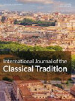 International Journal Of The Classical Tradition期刊