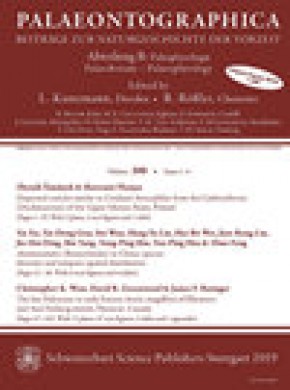 Palaeontographica Abteilung B-palaeophytologie Palaeobotany-palaeophytology期刊