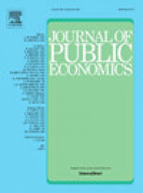 Journal Of Public Economics期刊