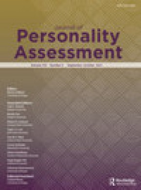 Journal Of Personality Assessment期刊