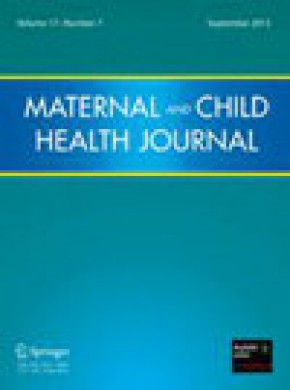 Maternal And Child Health Journal期刊