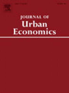Journal Of Urban Economics期刊