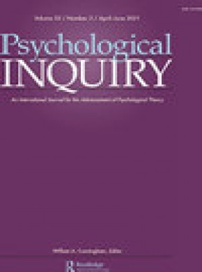 Psychological Inquiry期刊