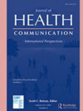 Journal Of Health Communication期刊