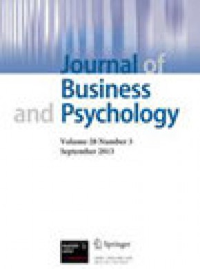 Journal Of Business And Psychology期刊