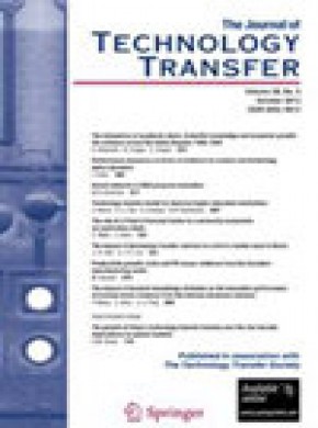 Journal Of Technology Transfer期刊