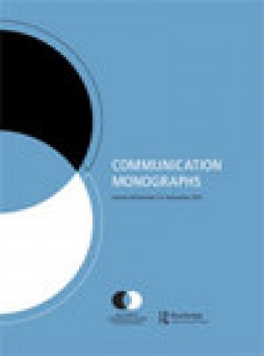 Communication Monographs期刊