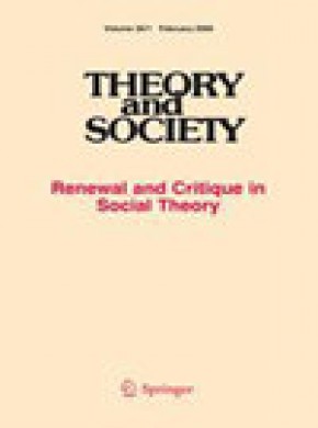 Theory And Society期刊
