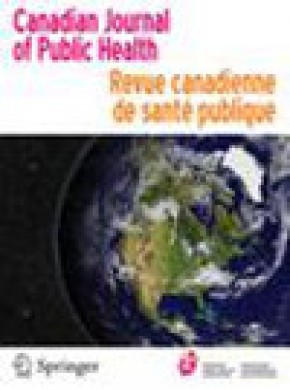 Canadian Journal Of Public Health-revue Canadienne De Sante Publique期刊