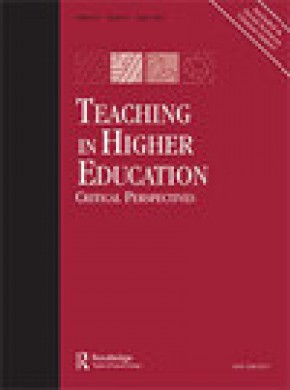 Teaching In Higher Education期刊