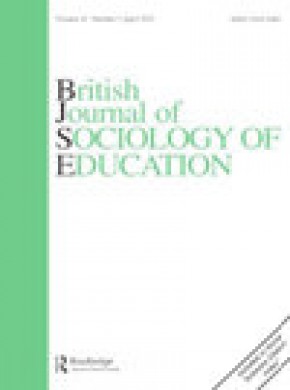 British Journal Of Sociology Of Education期刊