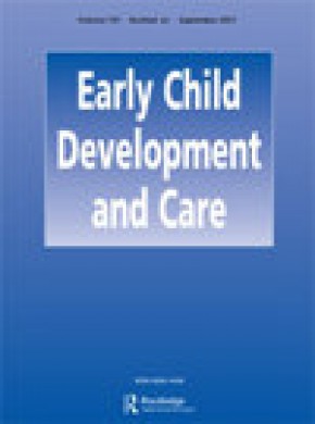 Early Child Development And Care期刊
