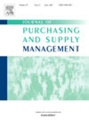 Journal Of Purchasing And Supply Management期刊