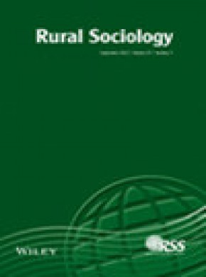 Rural Sociology期刊