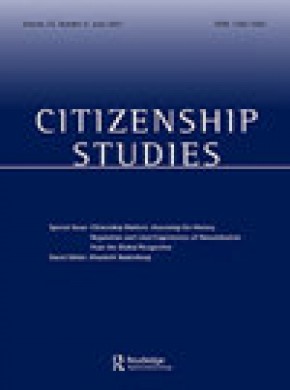 Citizenship Studies期刊