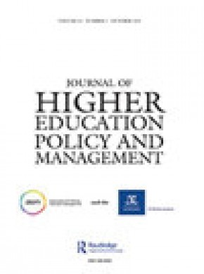 Journal Of Higher Education Policy And Management期刊