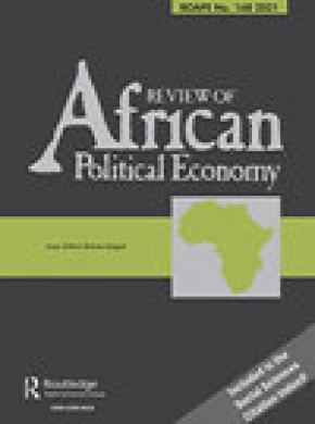 Review Of African Political Economy期刊