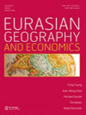 Eurasian Geography And Economics期刊