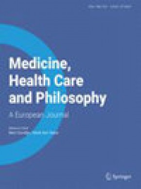 Medicine Health Care And Philosophy期刊