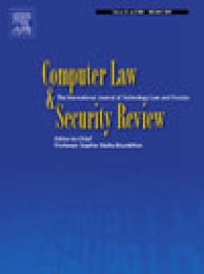 Computer Law & Security Review期刊