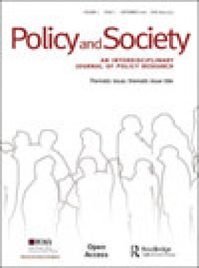 Policy And Society期刊