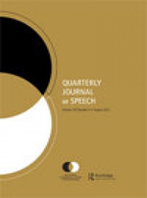 Quarterly Journal Of Speech期刊
