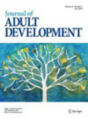 Journal Of Adult Development期刊