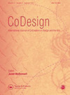 Codesign-international Journal Of Cocreation In Design And The Arts期刊