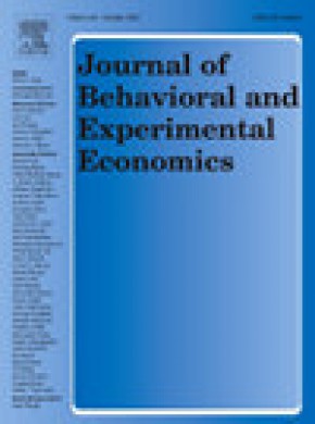 Journal Of Behavioral And Experimental Economics期刊